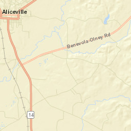 Stevens Alabama Street Map