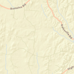 Romulus Acres Alabama Street Map