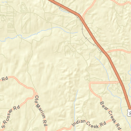 Raintree Country Alabama Street Map