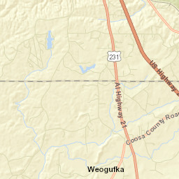 Stewartville Alabama Street Map