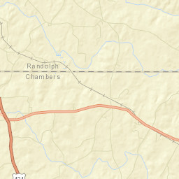 Cumbee Mill Alabama Street Map