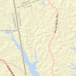 McCosh Mill Alabama Street Map