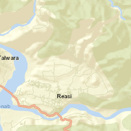 Riasi Street Map