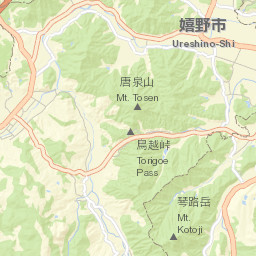 Ureshino Shi Street Map