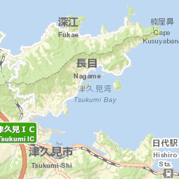 Tsukumi-shi Street Map