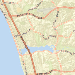 Farr California Street Map