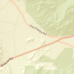 Scissors Crossing California Street Map