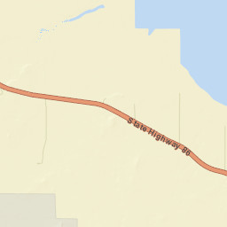 Kane Spring California Street Map