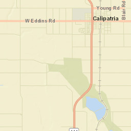 Verdant California Street Map