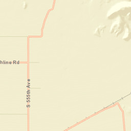 Montezuma Arizona Street Map