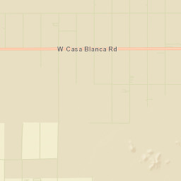 Casa Blanca Arizona Street Map