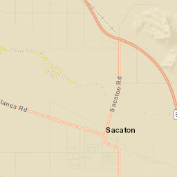 Sacaton Arizona Street Map