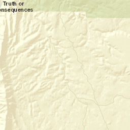 Sierra County Street Map