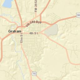 1361 Finis Rd Graham TX 76450 Street Map