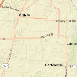 201-217 Westover Drive Argyle TX 76226 Street Map