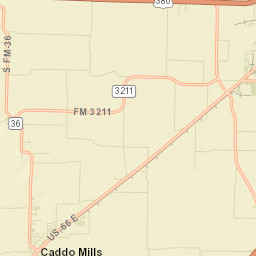 Highway 66, Caddo Mills, TX 75135, USA Street Map