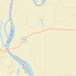 Canale Arkansas Street Map