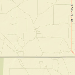 White Arkansas Street Map