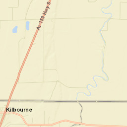 Wellford Arkansas Street Map