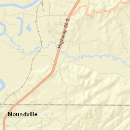 Hull Alabama Street Map