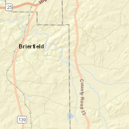 Ashby Alabama Street Map