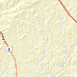 Hanover Alabama Street Map