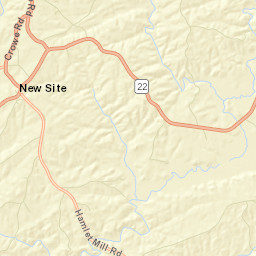 New Site Alabama Street Map