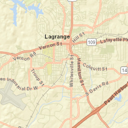 LaGrange Street Map