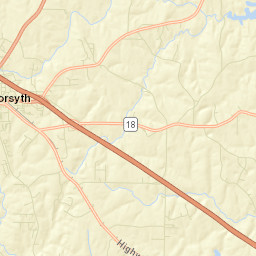 Monroe County Street Map