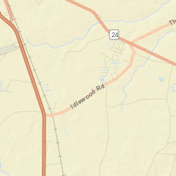 Burke County Street Map