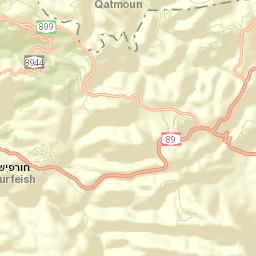Ḥurfeish Street Map