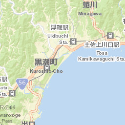 Kuroshio Street Map