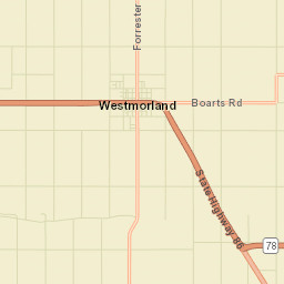 Westmorland California Street Map