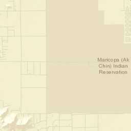 Ak-Chin Village Arizona Street Map
