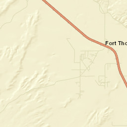 Fort Thomas Arizona Street Map
