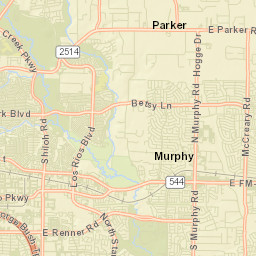 Murphy Street Map