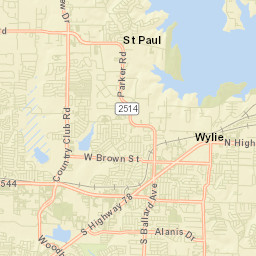 Saint Paul Street Map