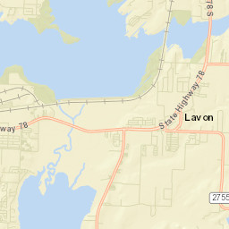 Lavon Street Map