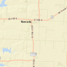 Nevada Street Map