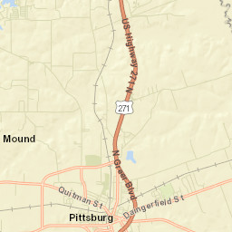 U.S. 271, Pittsburg, TX 75686, USA Street Map