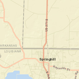 Welcome Arkansas Street Map