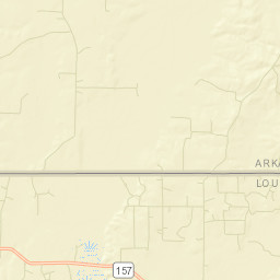 Western Arkansas Street Map