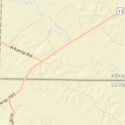 Dodge City Arkansas Street Map