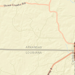 Scotland Arkansas Street Map
