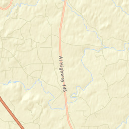 Mineral Springs Alabama Street Map