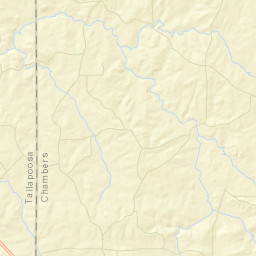 Tiller Crossroads Alabama Street Map