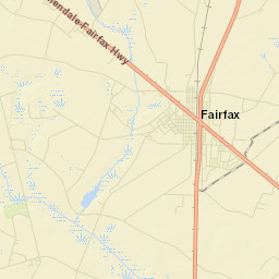 Fairfax Street Map