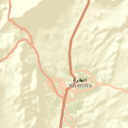 Khenifra Street Map
