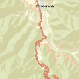 Bhadarwah Street Map