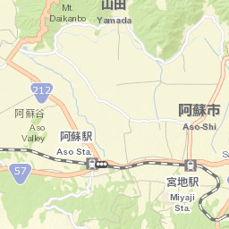 Aso-shi Street Map